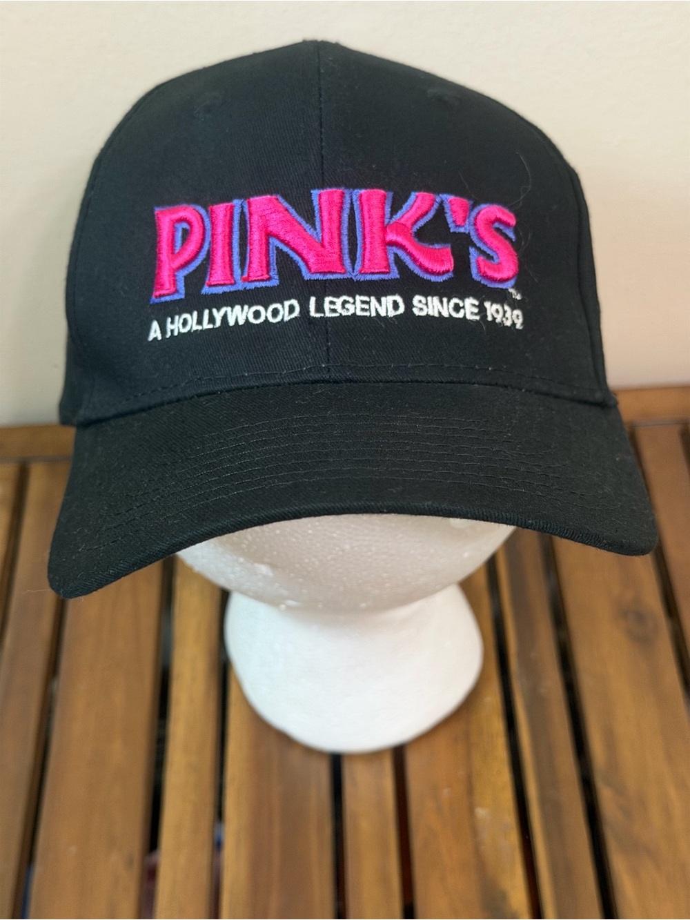 Pink's Hot Dogs A Hollywood Legend Since 1939 Adjustable
Cap Baseball Hat